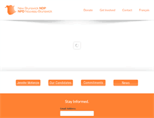 Tablet Screenshot of npdnb.ca